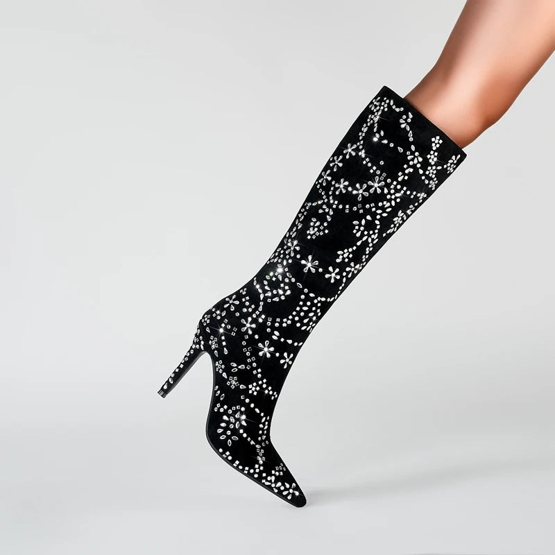Bota Diamond Strass