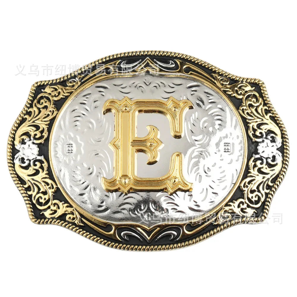 Fivela de Cinto de A a Z Letras