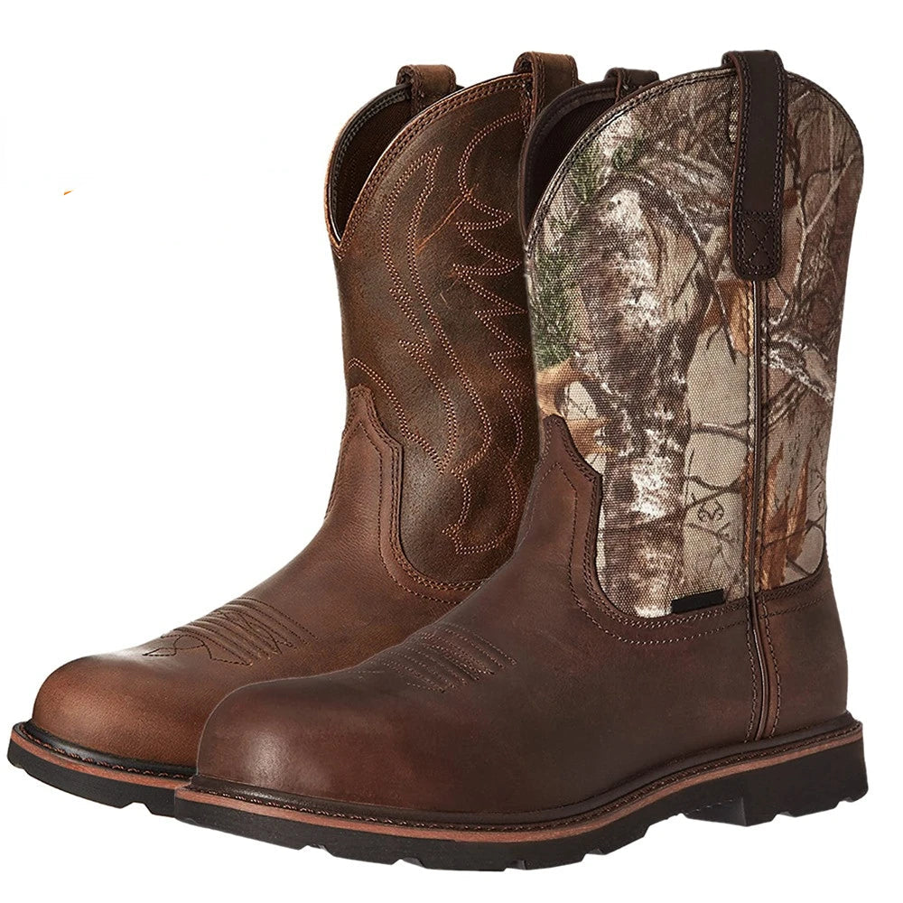 Bota Masculina Embroidery Vintage