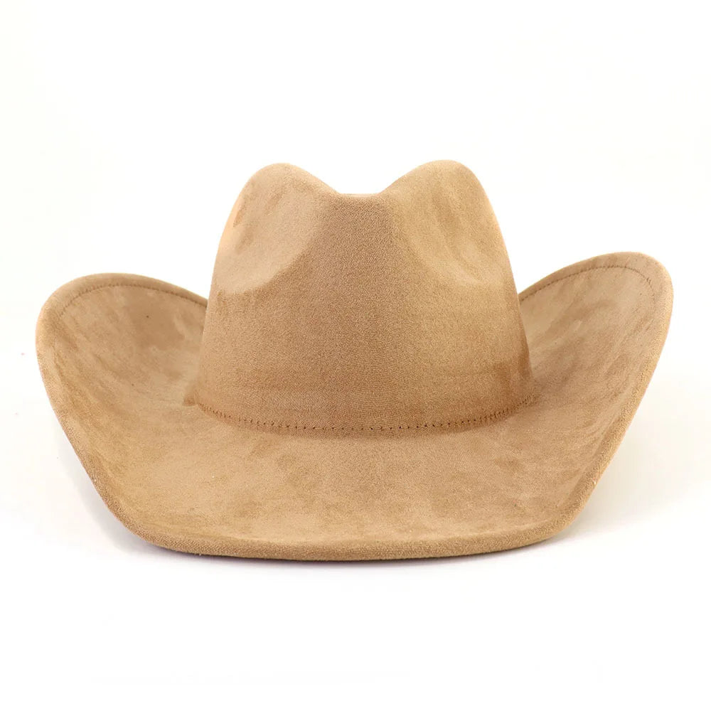 Chapéu Feminino Suede Western