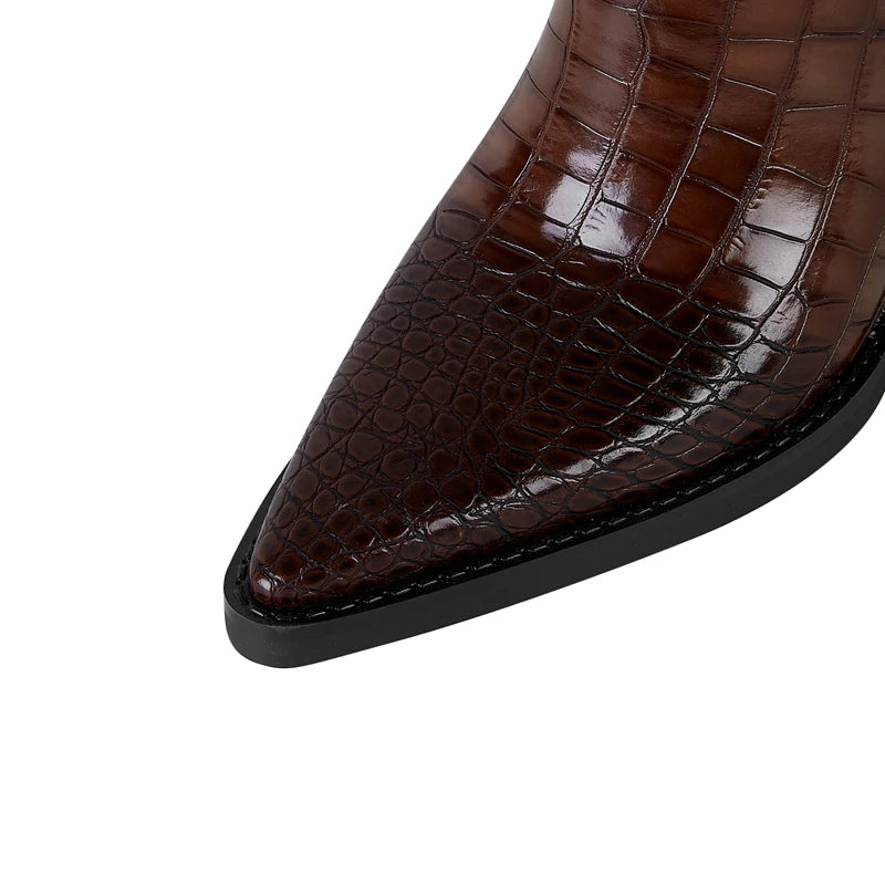 Bota Croco Salto Grosso