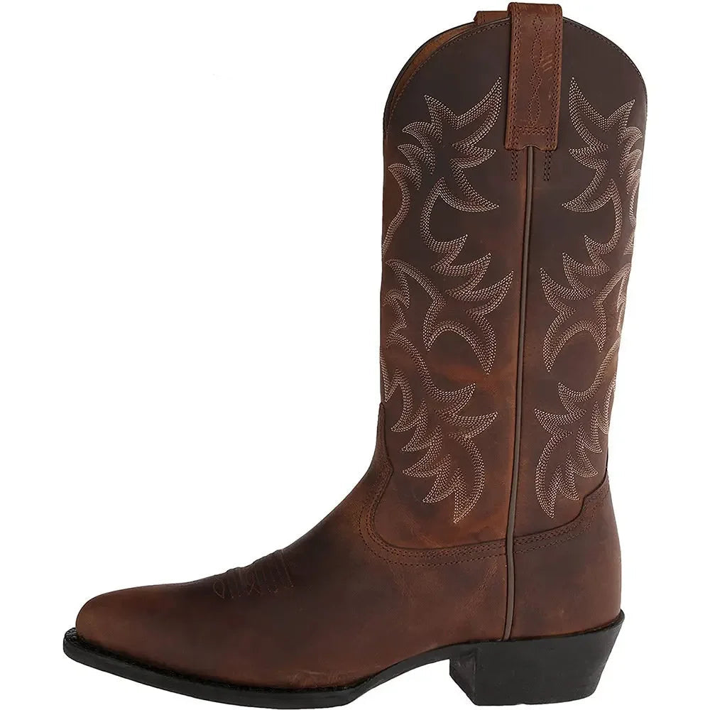 Bota Texana Western Feminina Desenhada
