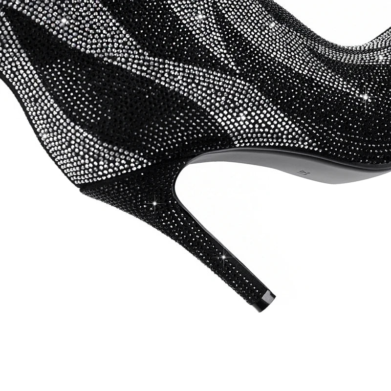 Bota Strass Raios