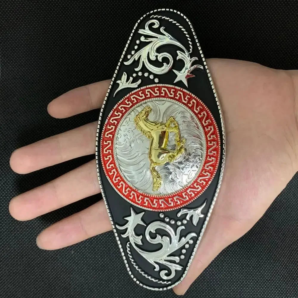 Fivela de Cinto Golden Horse