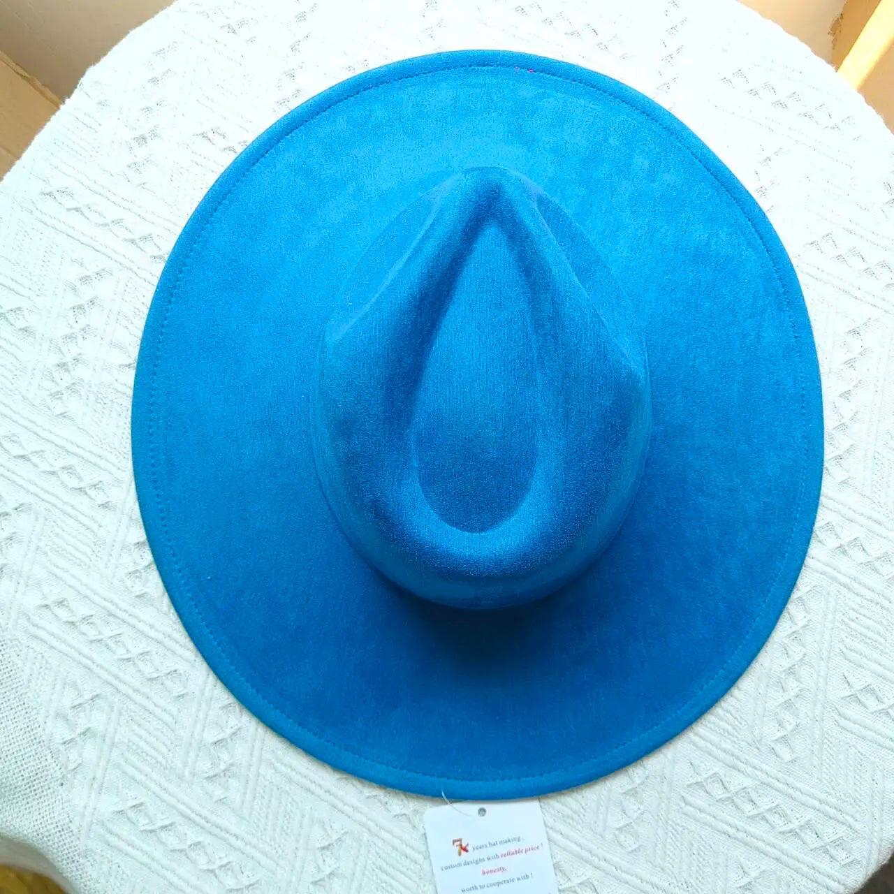 Chapéu Classic Fedora Suede Feminino