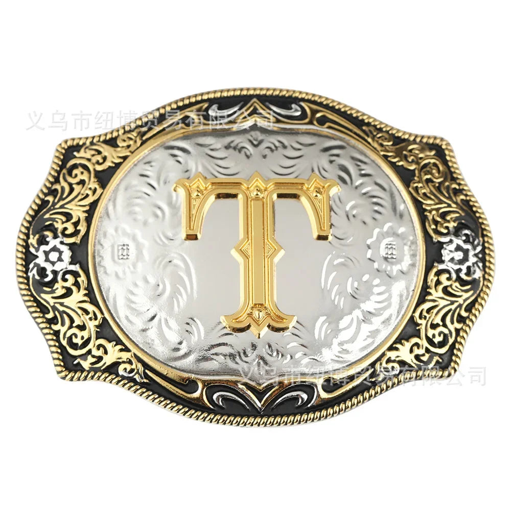 Fivela de Cinto de A a Z Letras