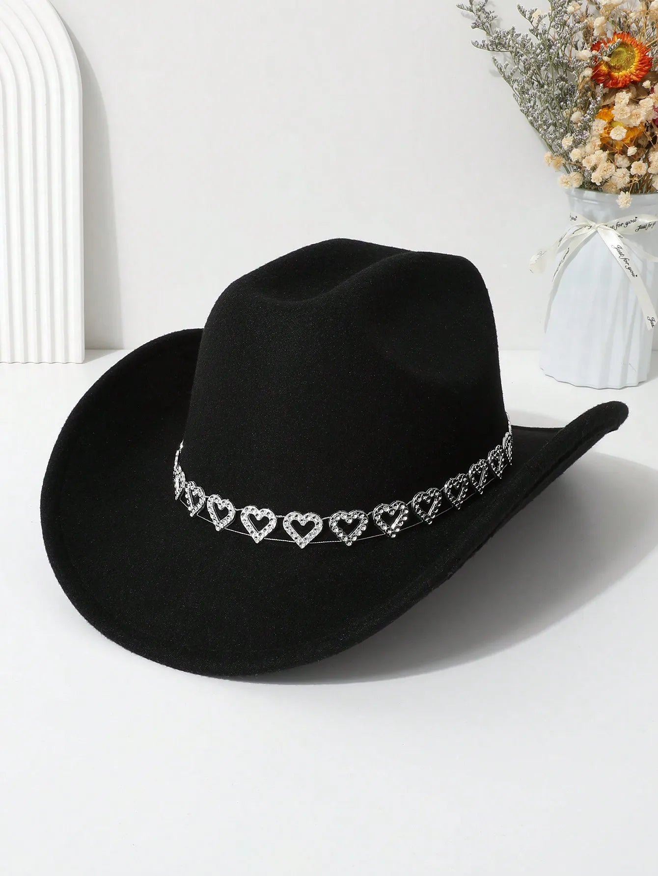 Chapéu Heart Cross