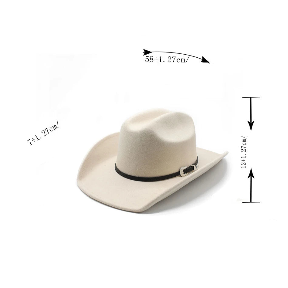 Chapéu Felt Fedora Pajero