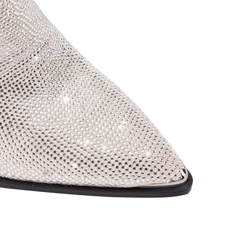Bota Raio com Strass
