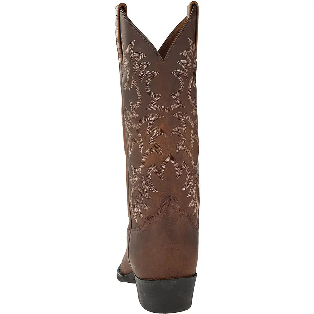 Bota Texana Western Feminina Desenhada