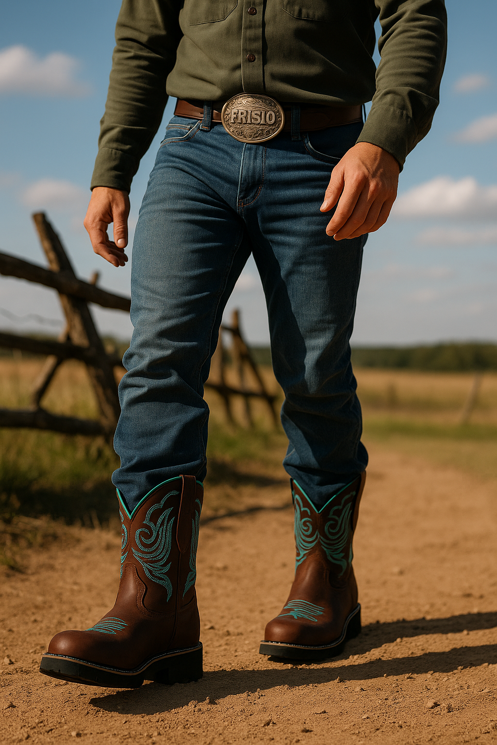 Bota Masculina Cowboy