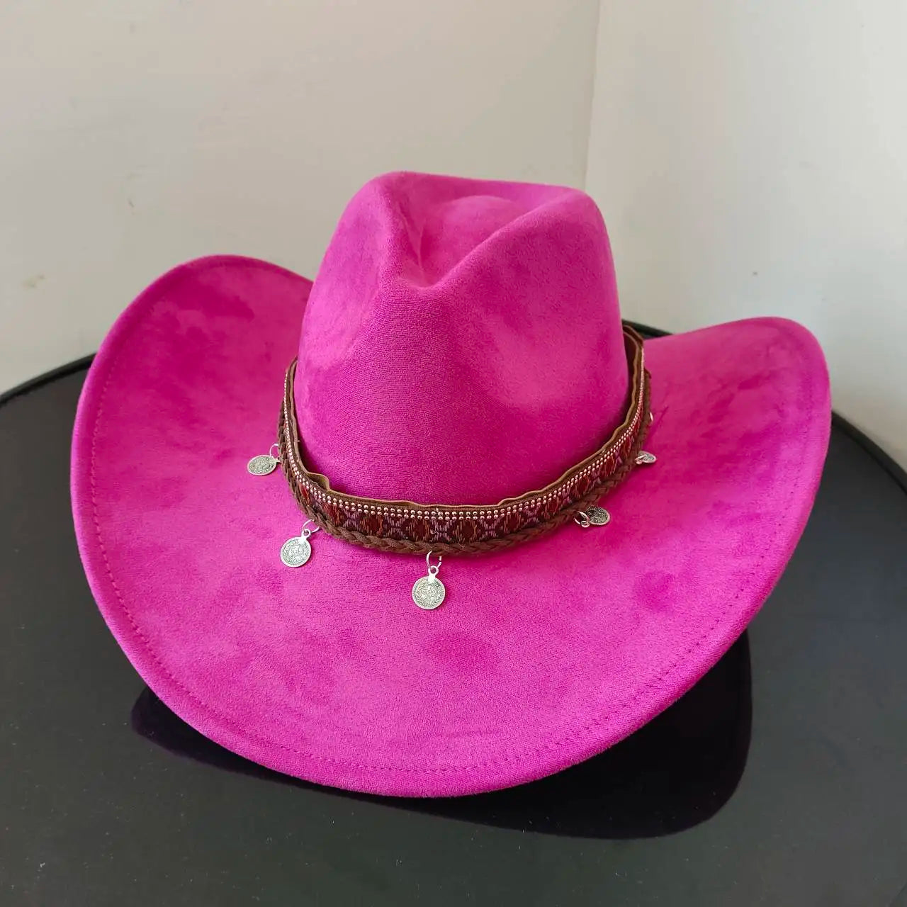 Chapéu Suede Western Wide