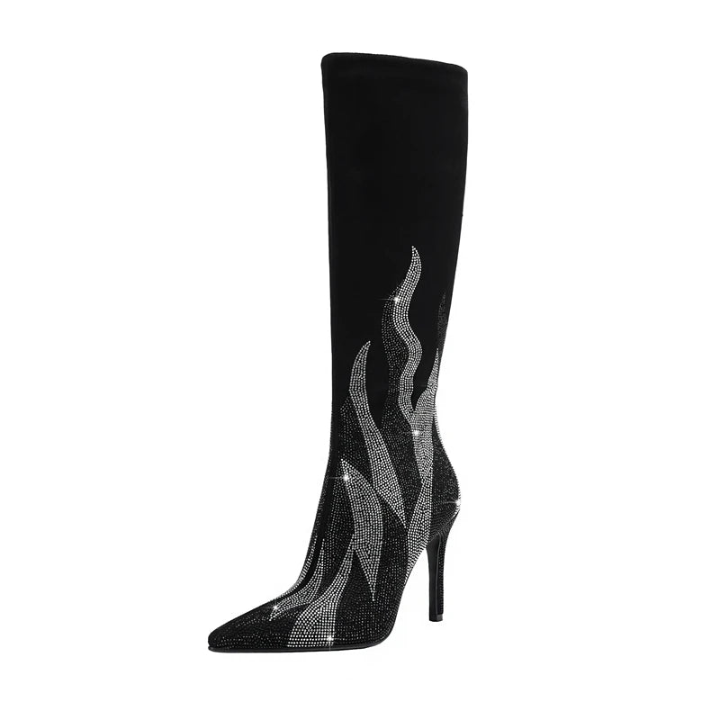 Bota Strass Raios