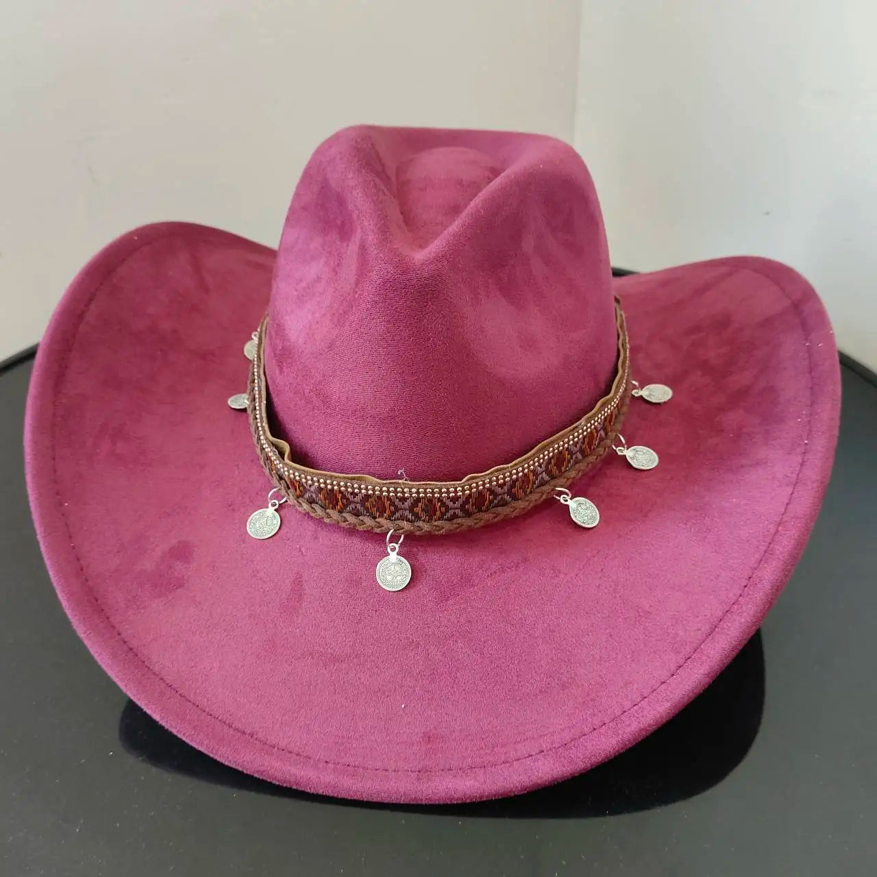 Chapéu Suede Western Wide